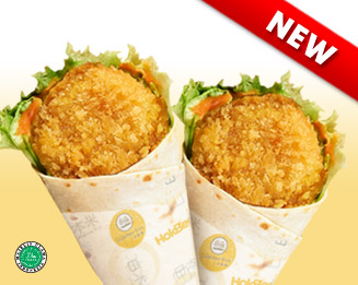 CHICKEN KATSU WRAP 2 PCS