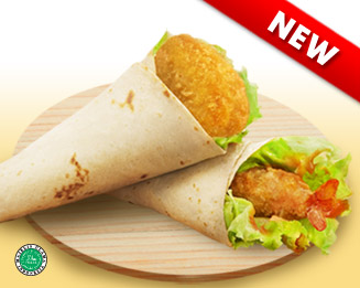 EBI FURAI + CHICKEN KATSU WRAP