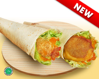 EGG CHICKEN ROLL + EBI FURAI WRAP