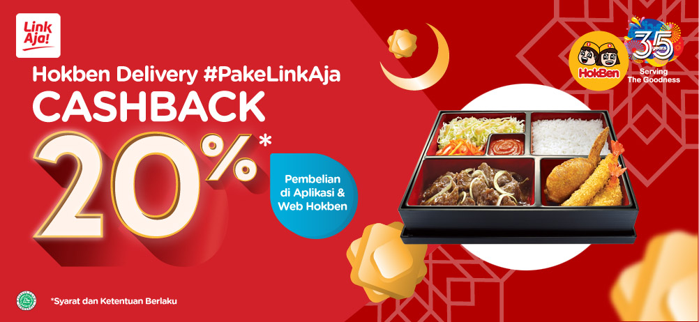 Link Aja Cashback 20%