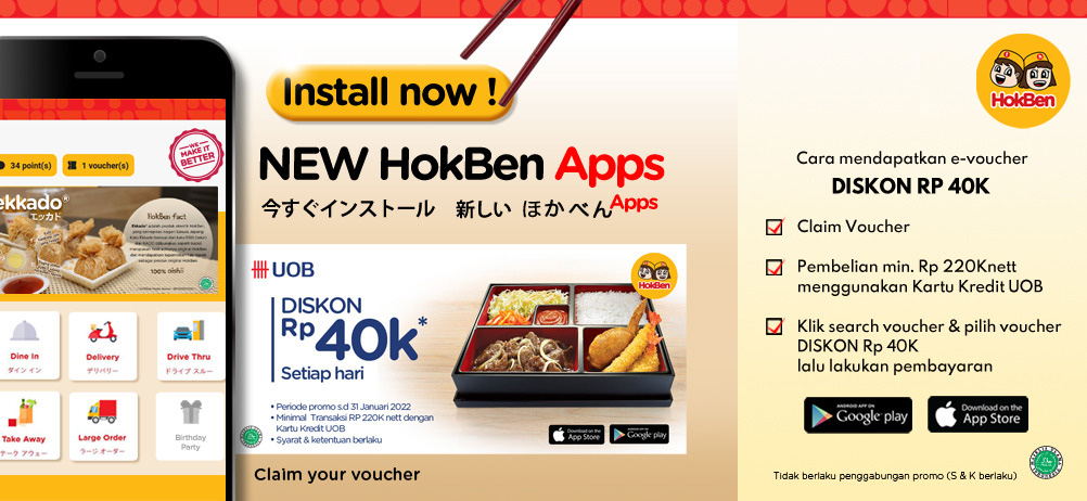 UOB Diskon Rp. 40.000*